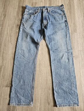 Mens Levis 505 Red Tab Jeans 34×32